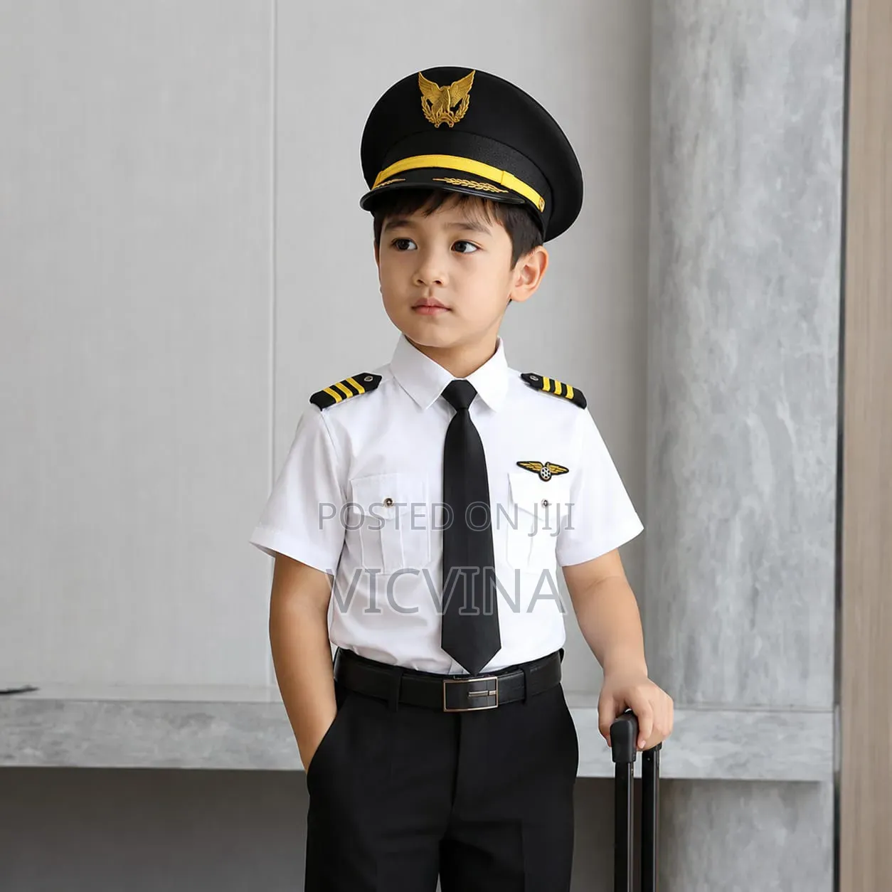 Kids Career Pilot Costume