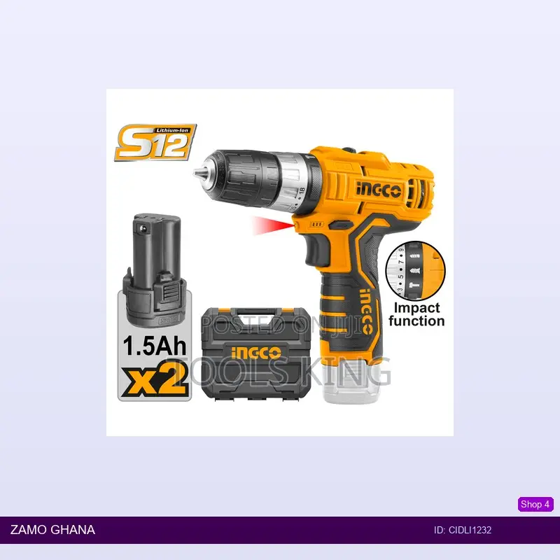 Cordless Impact Drill - Cidli1232