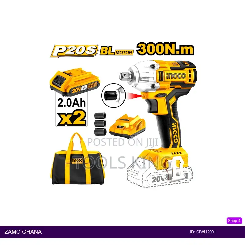 Cordless Impact Wrench - Ciwli2001