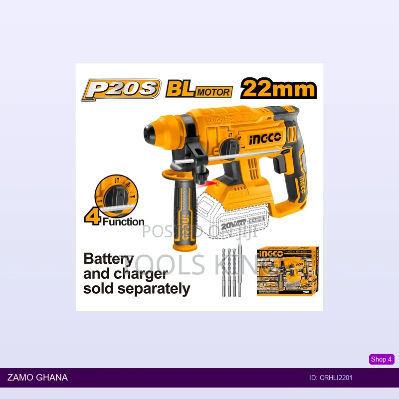 Cordless Rotary Hammer 20v - Crhli2201