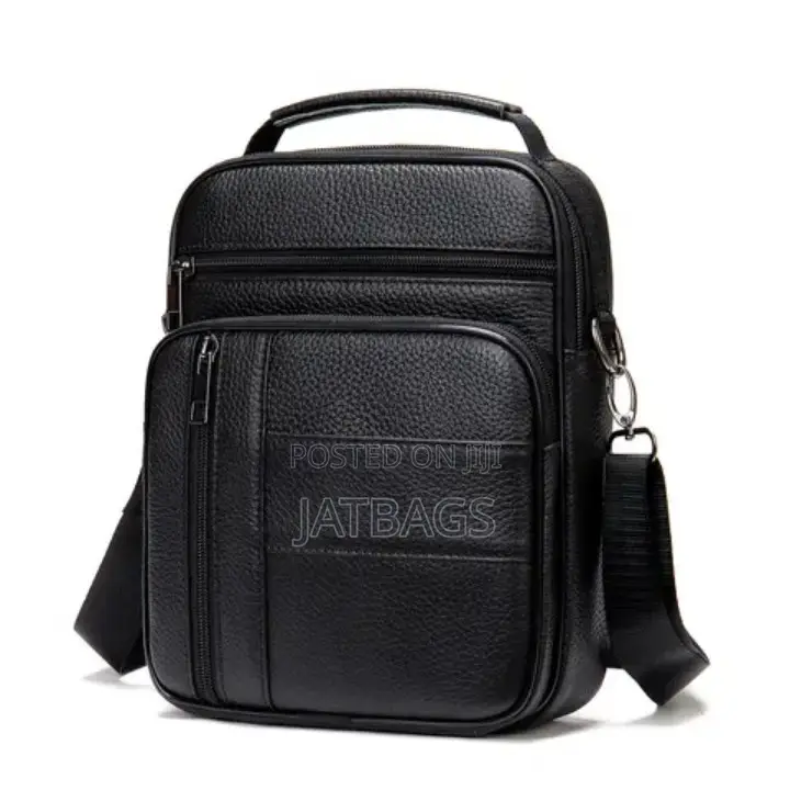 Genuine Leather Coffee Colour Hand And Crossbody Bag (Free Delivery)