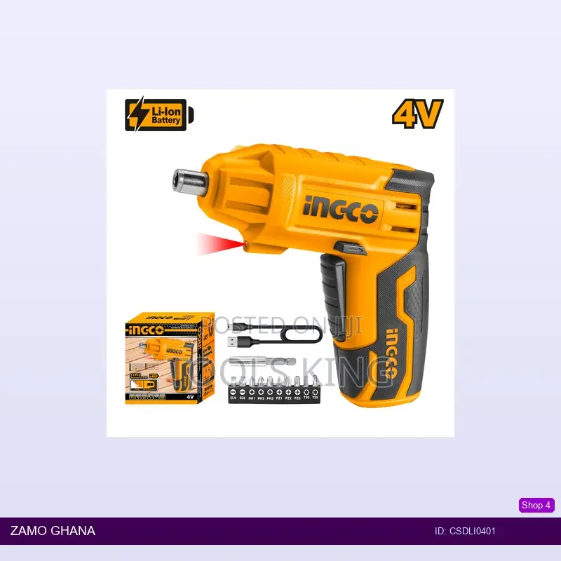 Li Cordless Screwdriver - Csdli0401