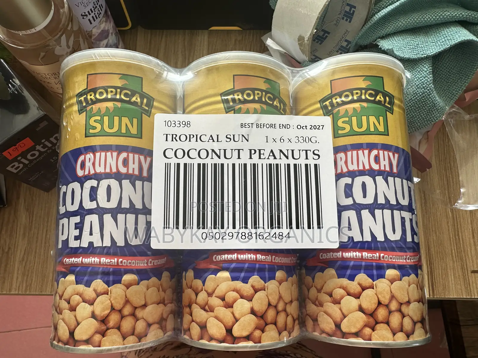Teopical Sun Coconut Peanut 330g