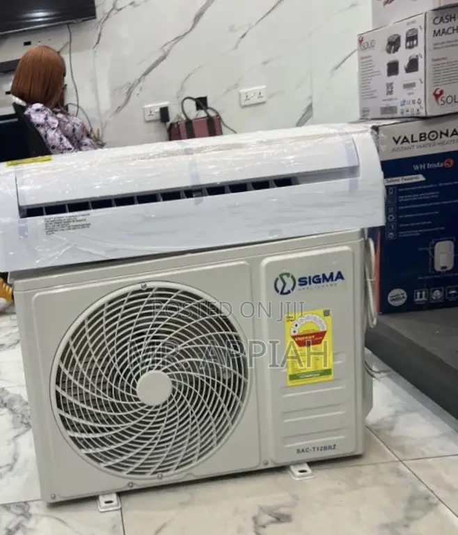 Affordable Sigma 2.5hp Air Conditioner(White)Remote Control 