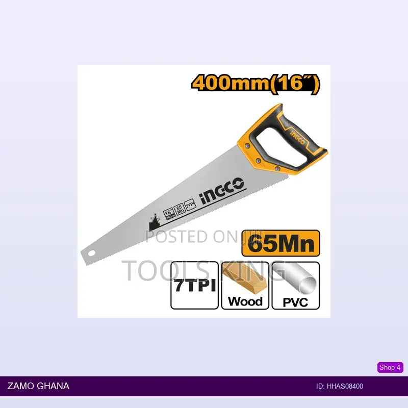 Hand Saw 16" - Hhas08400