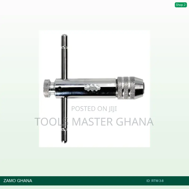 Ratchet Tap Wrench M3-M8 T-Type - RTW-3-8