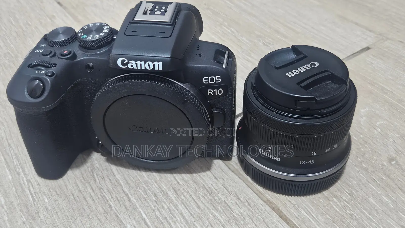 Canon R10 Mirrorless Camera With 18 - 45mm Lens