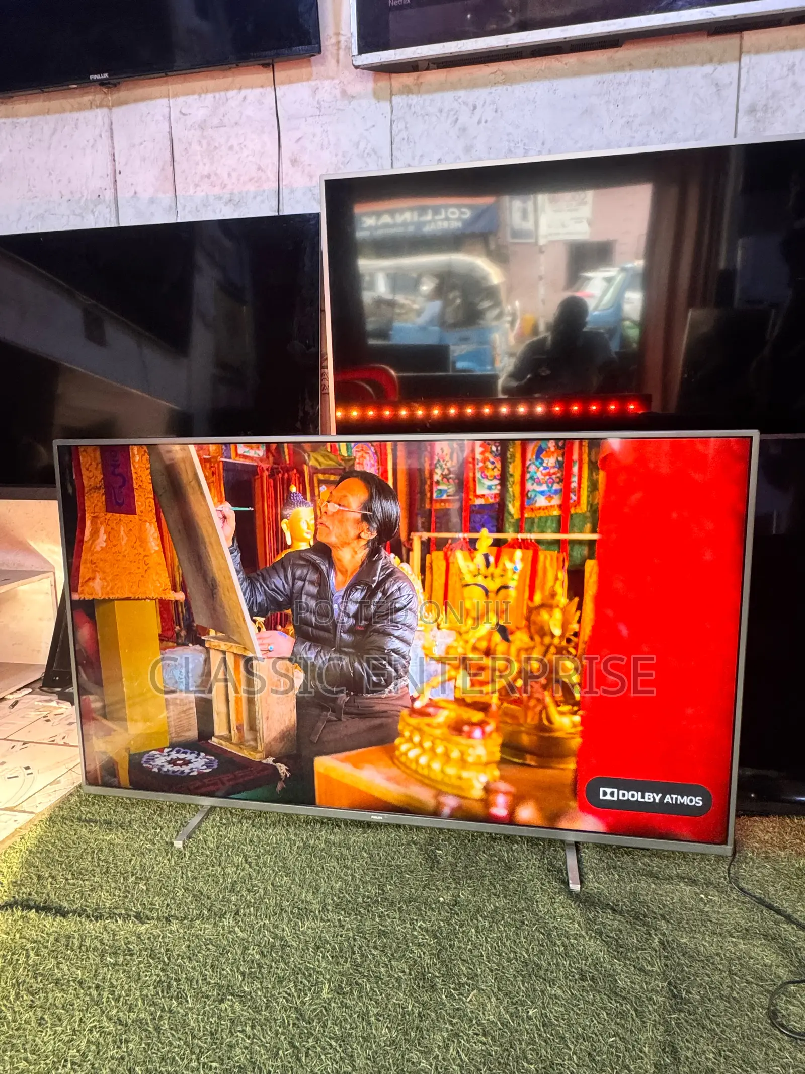 Philips Smart Uhd 3 Sided Ambi Light Digital Satelite Tv 2021 Model