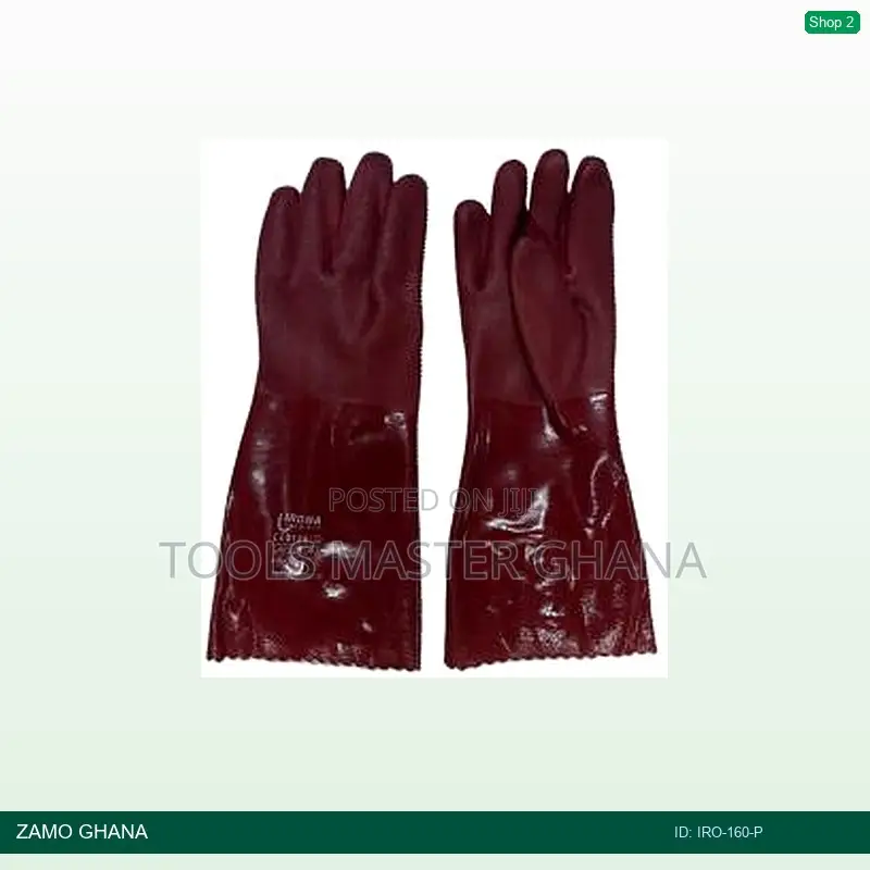 Irona Gloves Pvc Double D 14 Inch - Iro-160-p