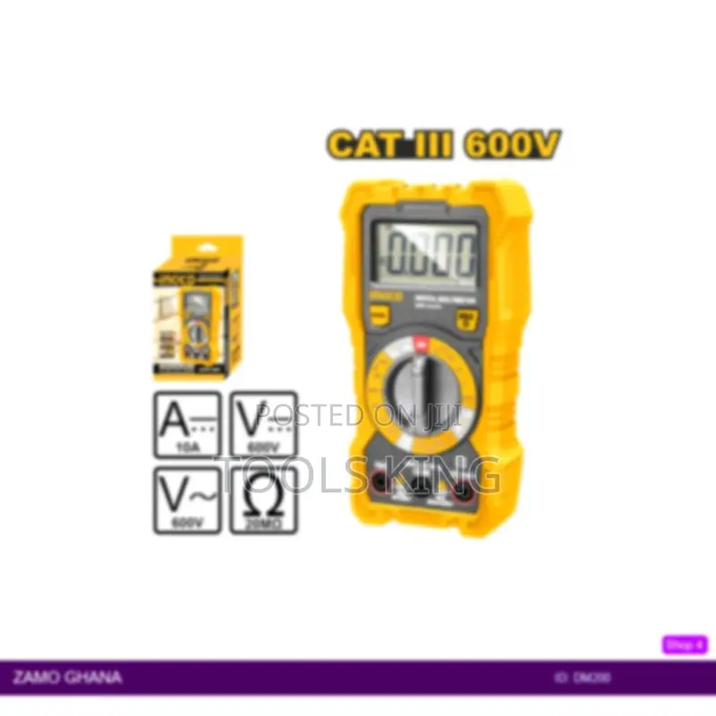 Digital Multimeter 2000 Counts - Dm200