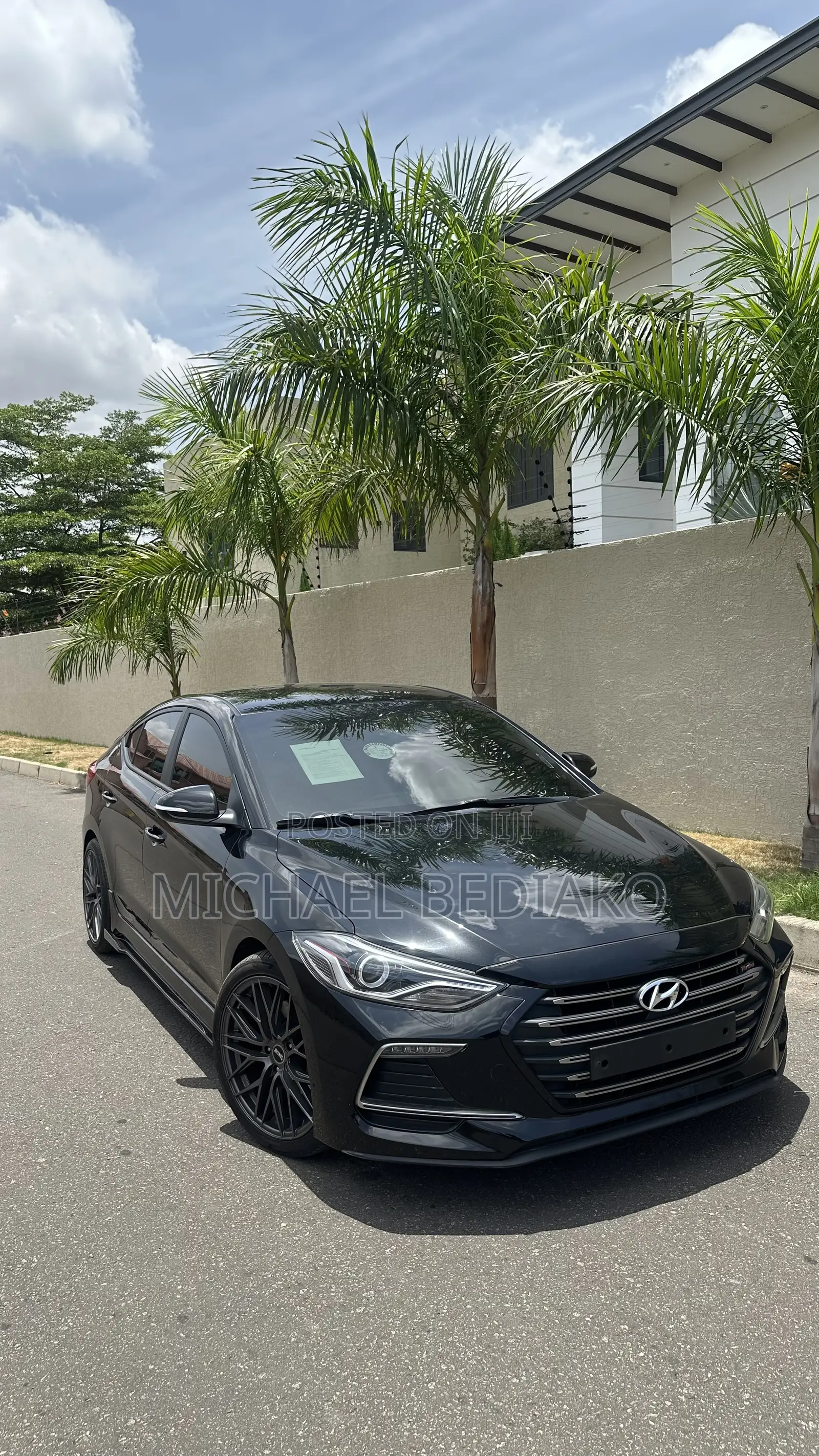 Hyundai Avante 2018 Black
