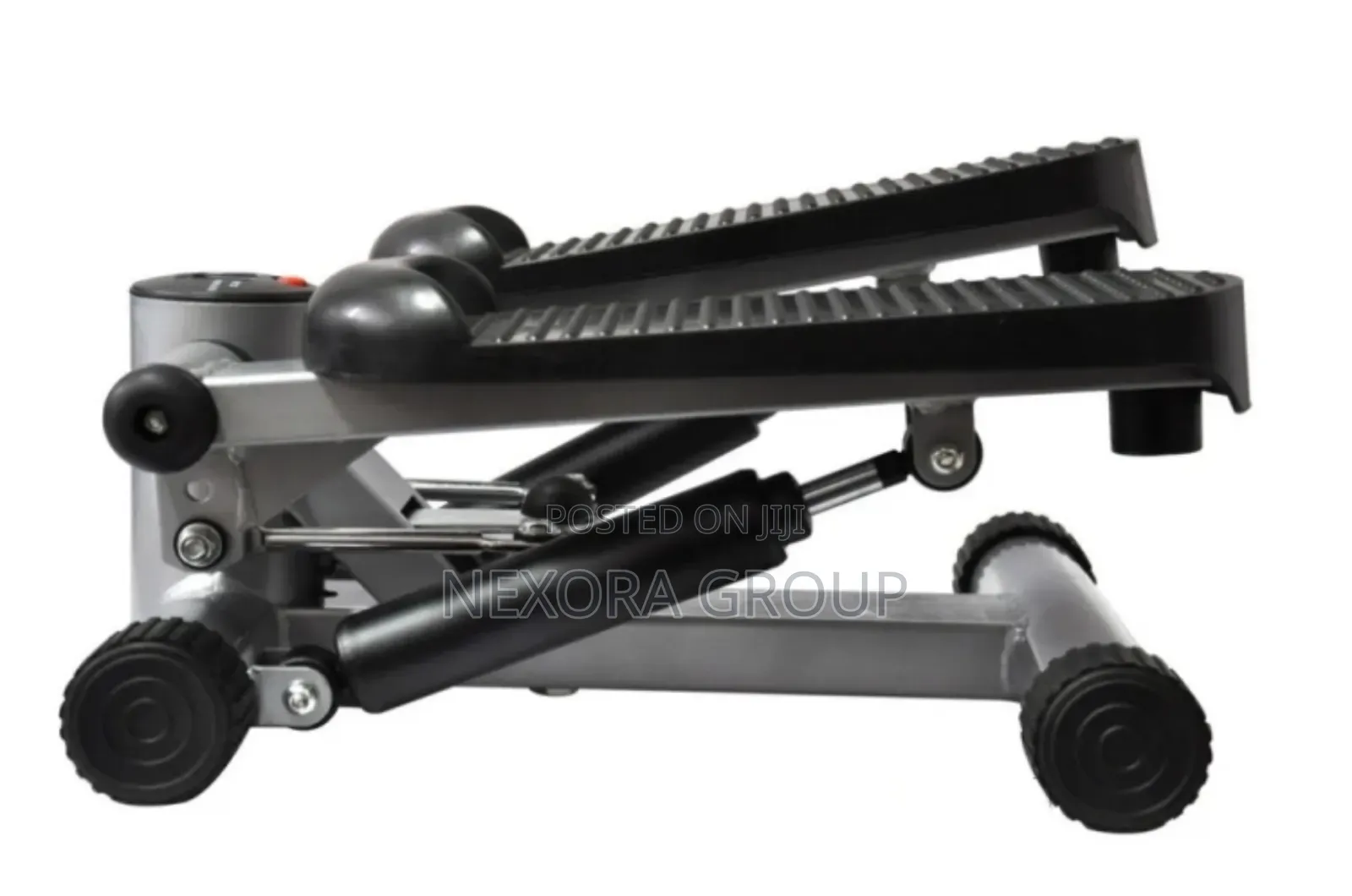 Heavy Duty Fitness Stepper With Resistance Bands LCD Display