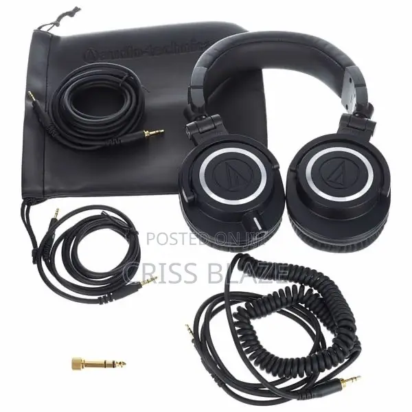 Audio Technica Ath M50x Professional Studio Monitor Headphones