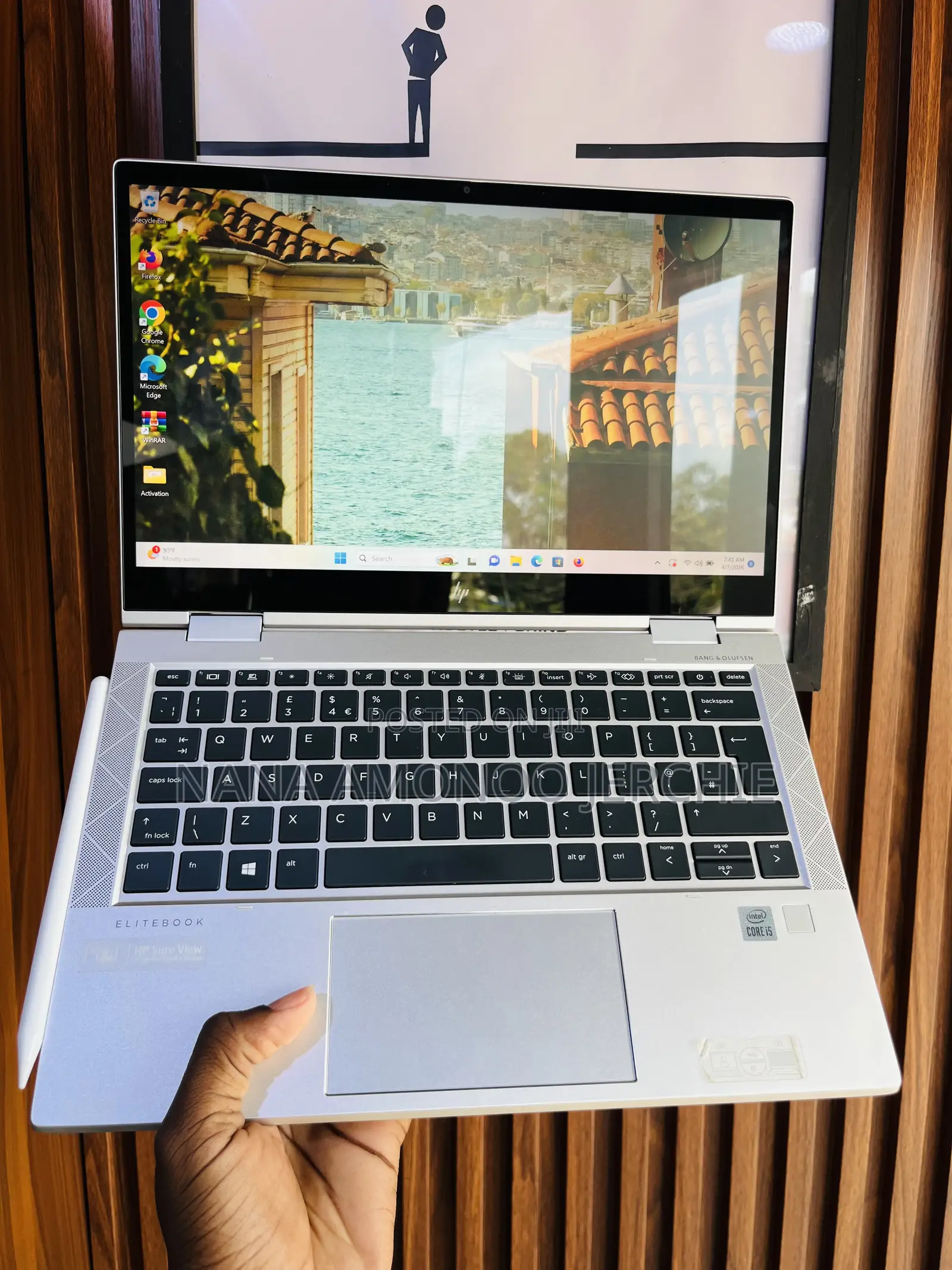 Laptop HP EliteBook 830 G7 8GB Intel Core i5 SSD 256GB