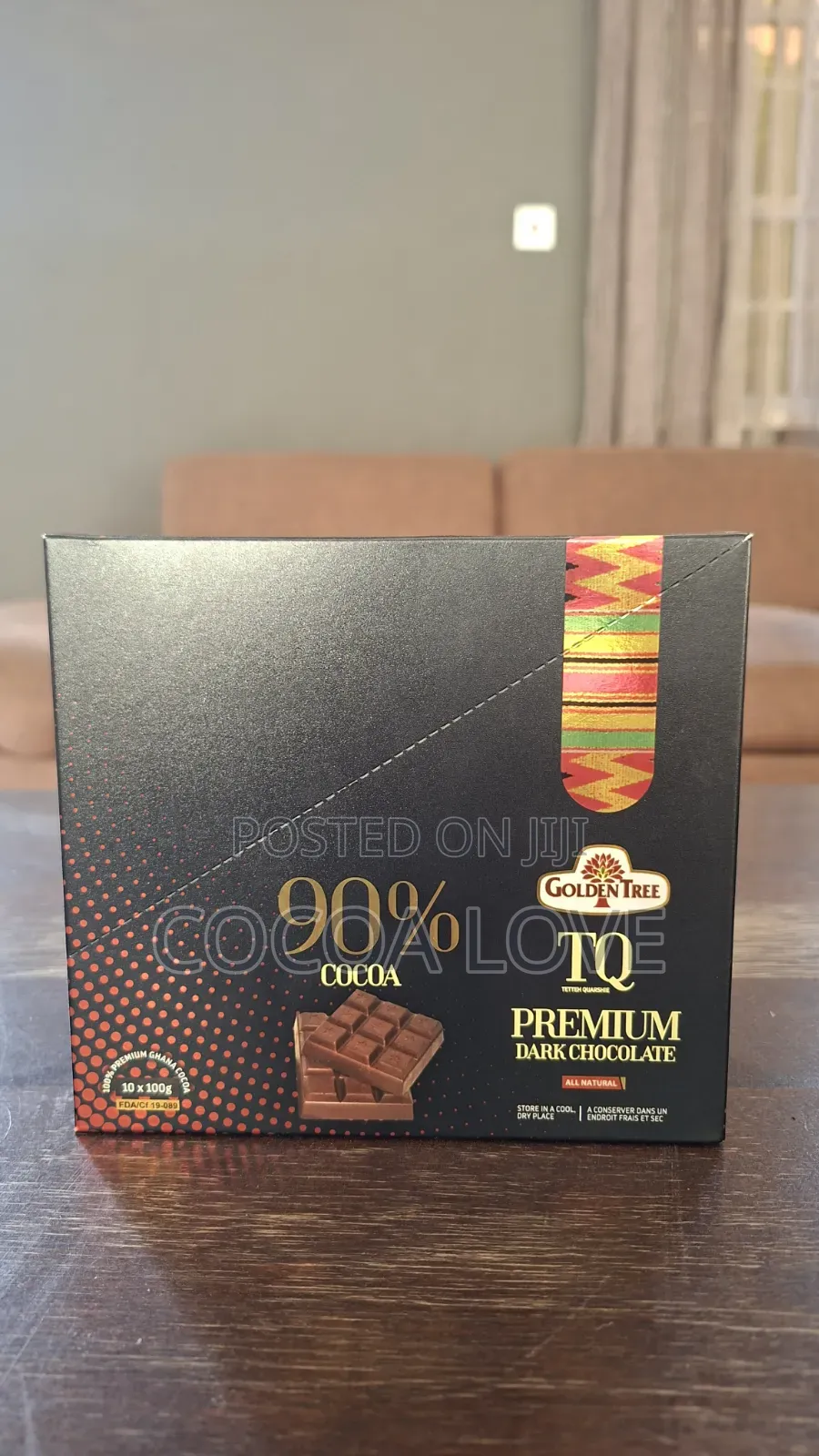 Golden Tree to Dark Chocolate 90% Cocoa 100gx10