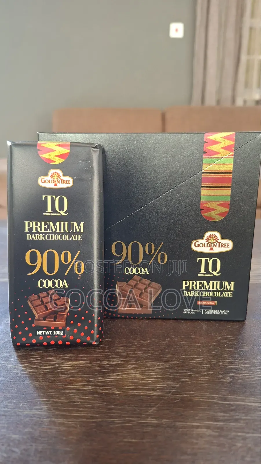 Golden Tree to Dark Chocolate 90% Cocoa 100gx10