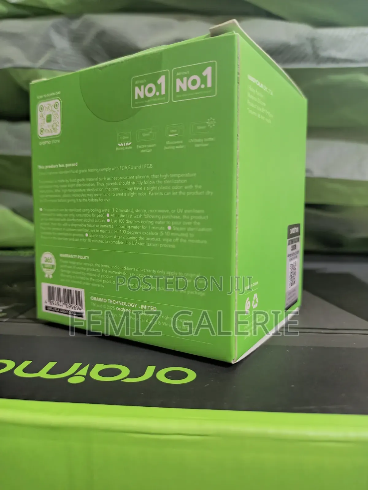 Oraimo Handycalm Food Grade Silicone Baby Pacifier