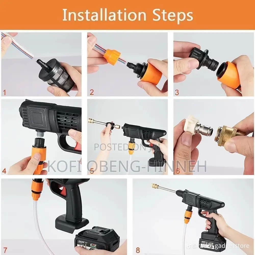Cordless Pressure Washer