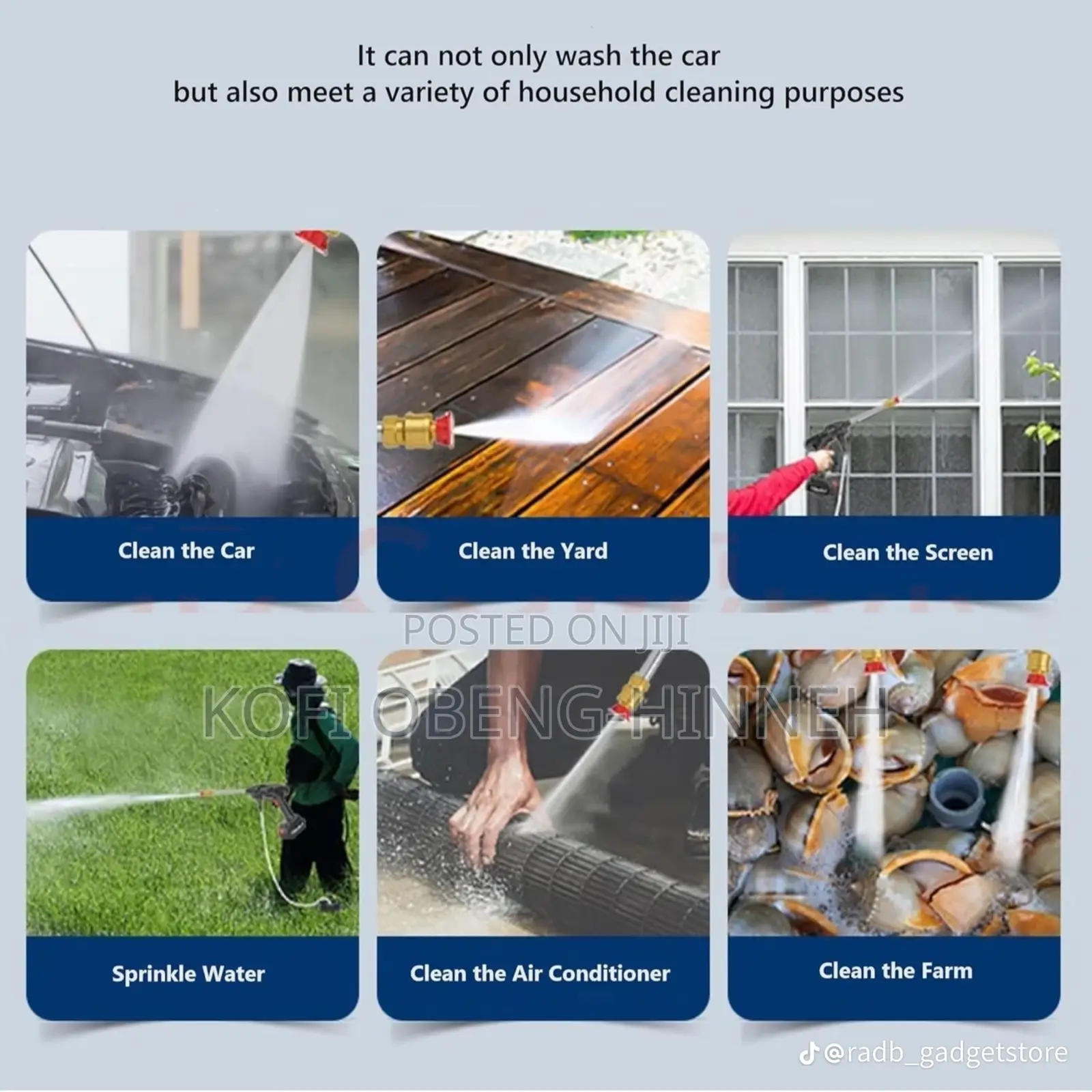 Cordless Pressure Washer
