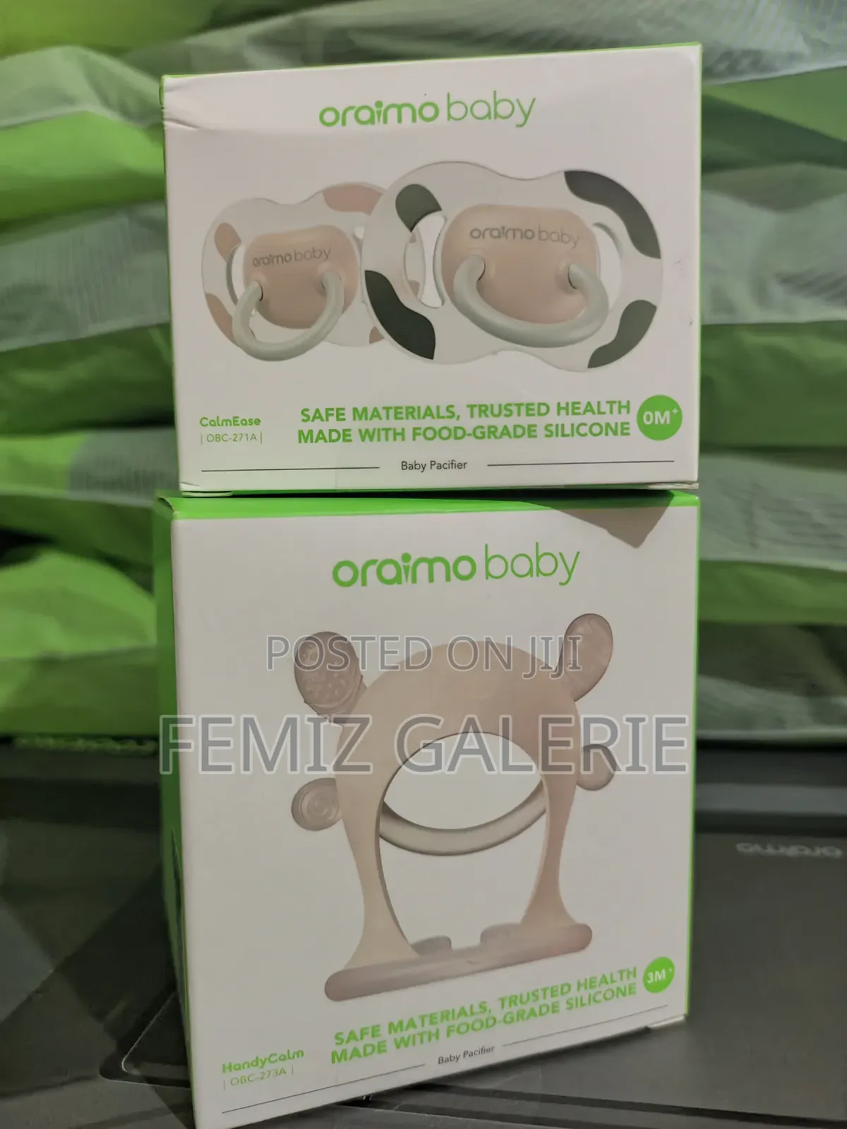 Oraimo Baby Calmease Plus Handycalm Food Grade Silicone Baby Pacifier