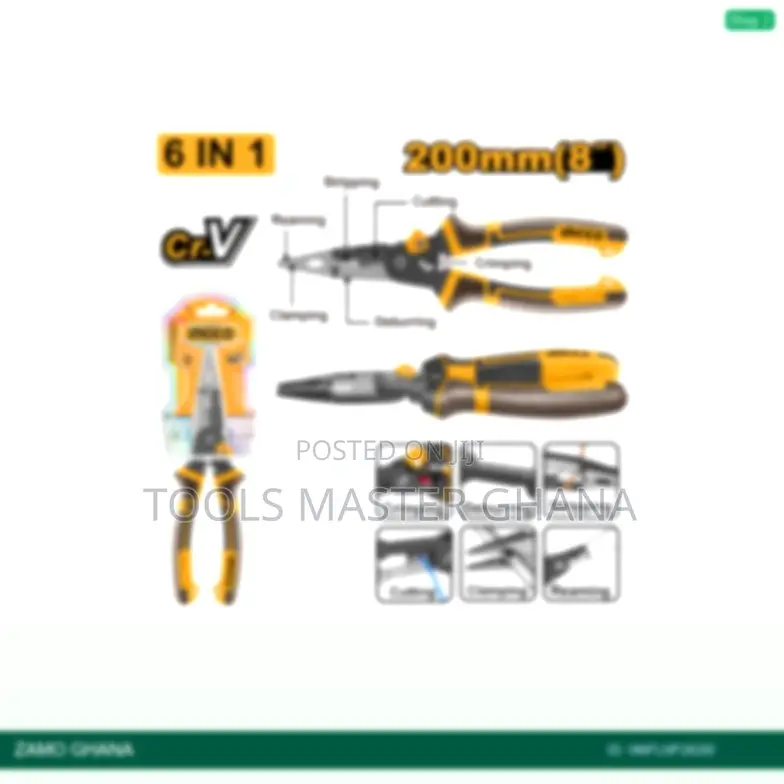 6in1 Multifunction Long Nose - Hmflnp28200