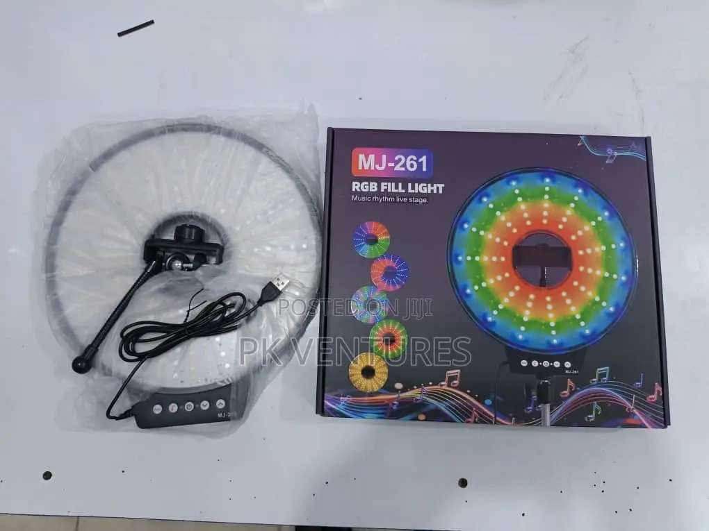 Mj-261 RGB Fill Light With Stand