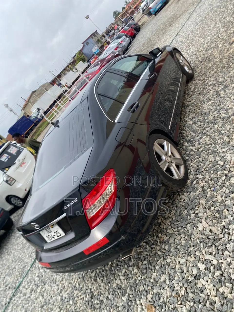 Mercedes-Benz C300 Sport 4Matic Sedan AWD (3.0L 6cyl 7A) 2011 Black