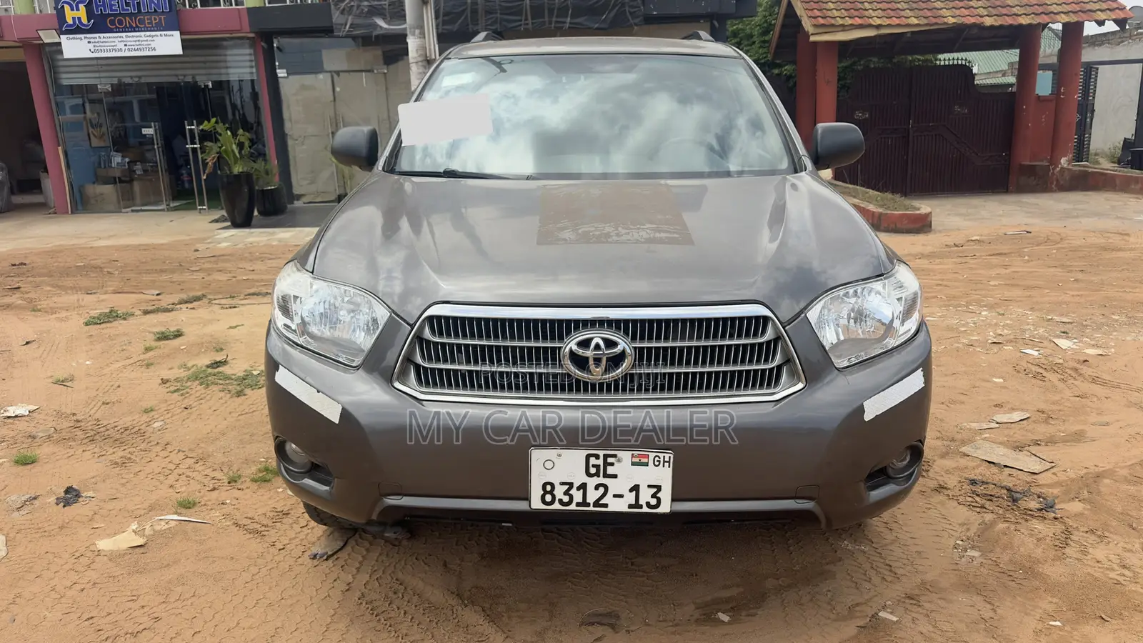 Toyota Highlander Hybrid Limited 2010 Gray