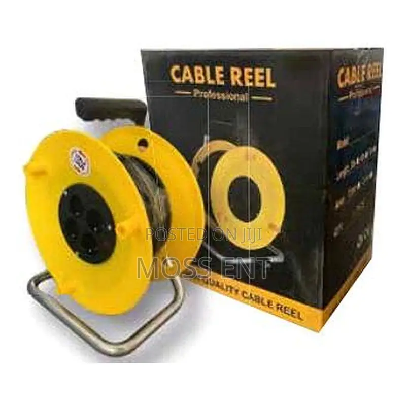 Extension Cable 25m Yellow 2 Pins Plastic - H
