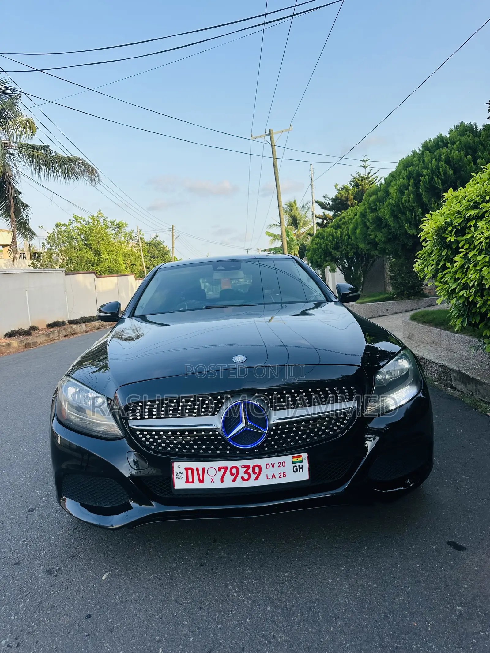 Mercedes-Benz C300 Sport 4Matic Sedan AWD (2.0L 4cyll 7A) 2016 Black