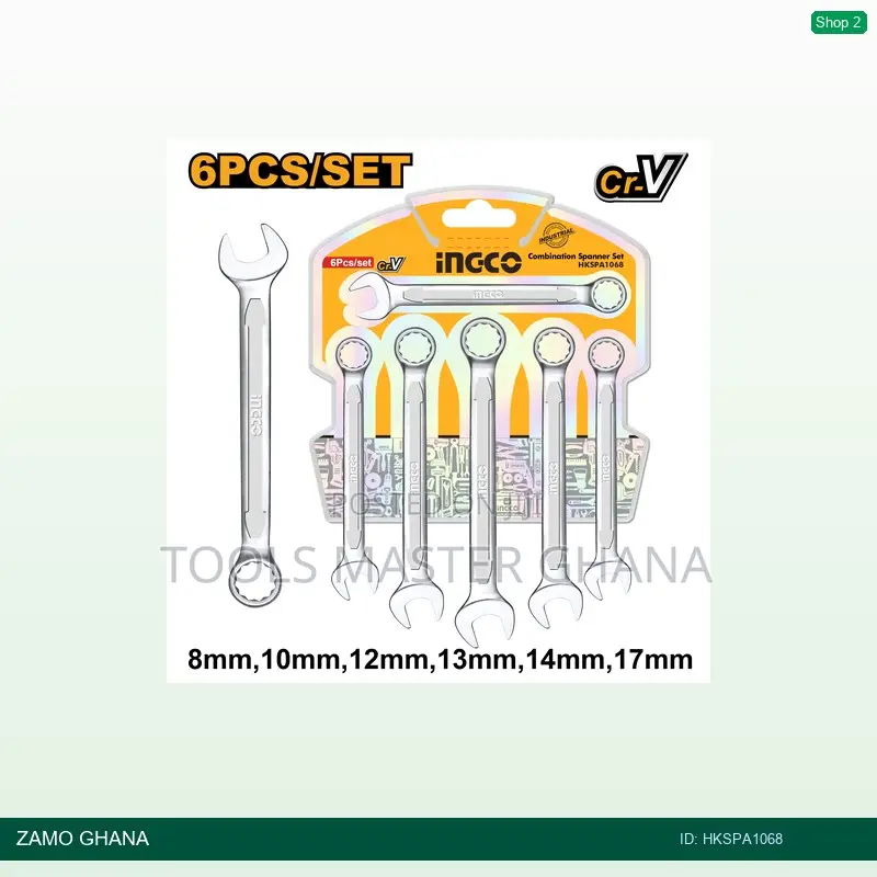 6pcs Combination Spanner - Hkspa1068