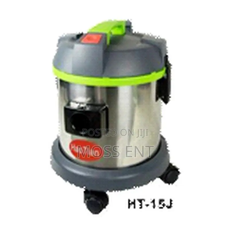 Silent Mode 15l Stainless Steel Wet Dry Vacuum Cleaner Ital - Ht-15j