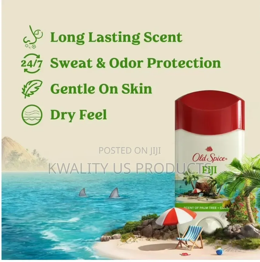 Old Spice Fiji Antiperspirant Deodorant - 4 Pack