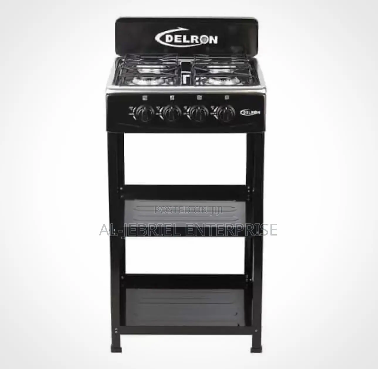 Delron 4 Burner Gas Cooker