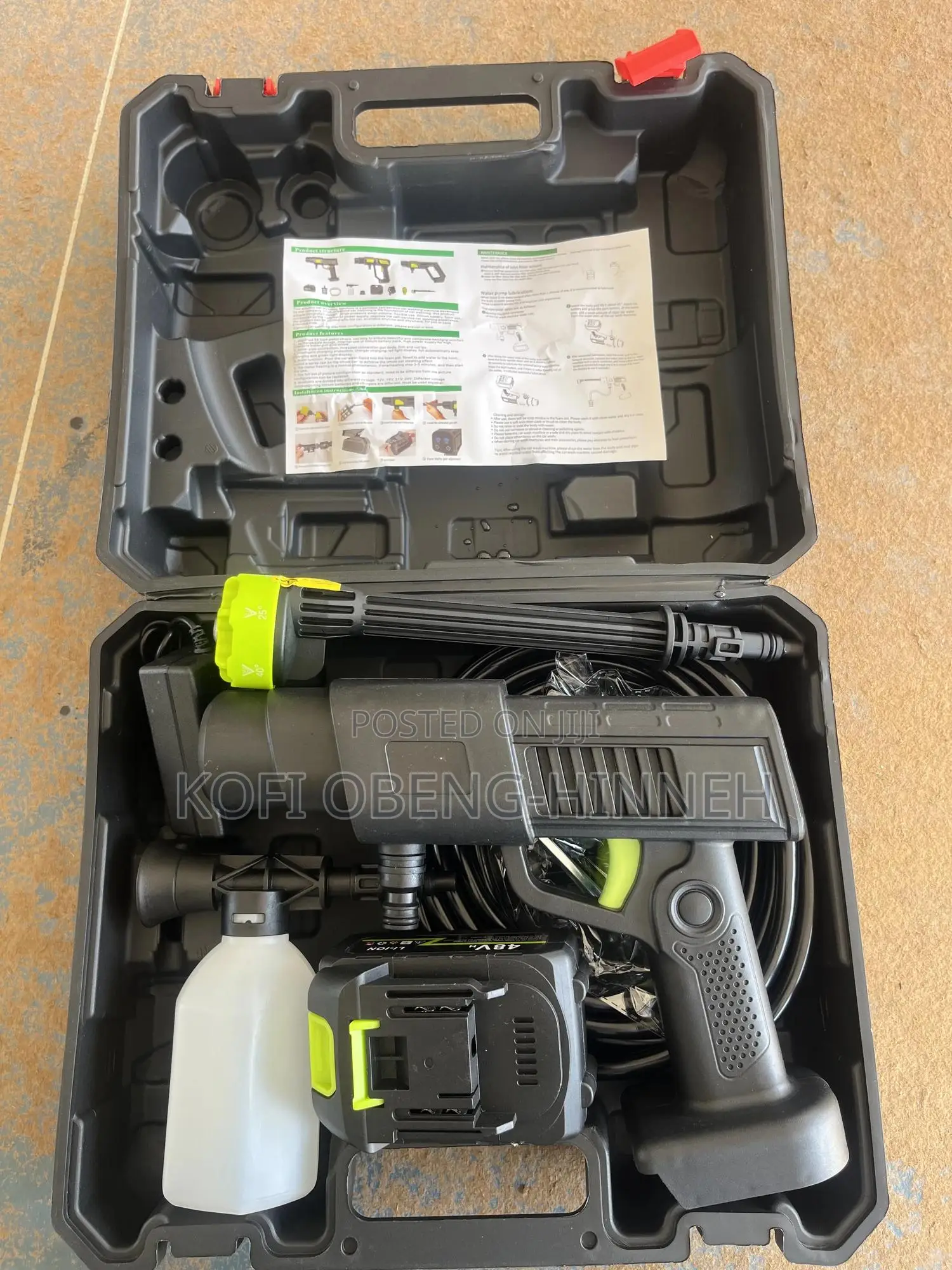 Cordless Power Washer