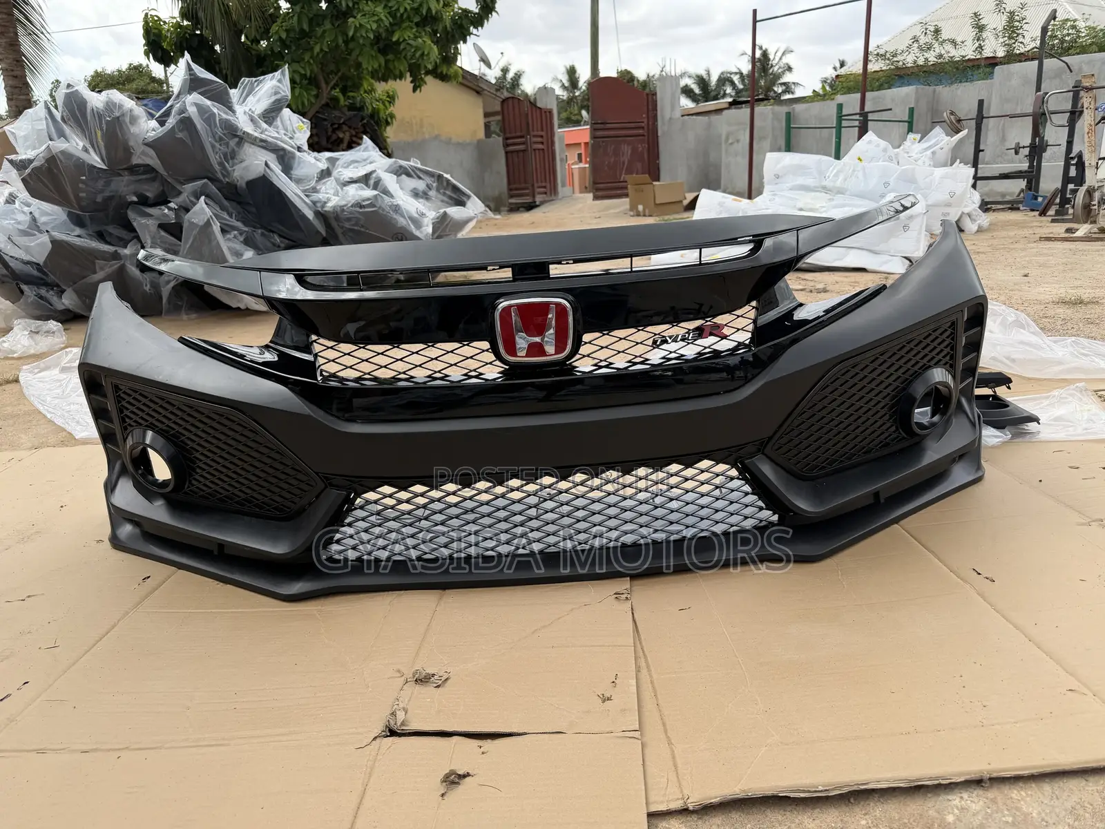 Honda Civic 2016 - 2018 Front Bumper Complete Type R