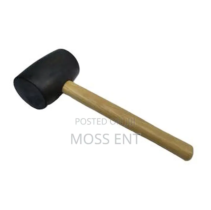 Rubber Mallet Hammer Wooden Handle - Tera-RMH
