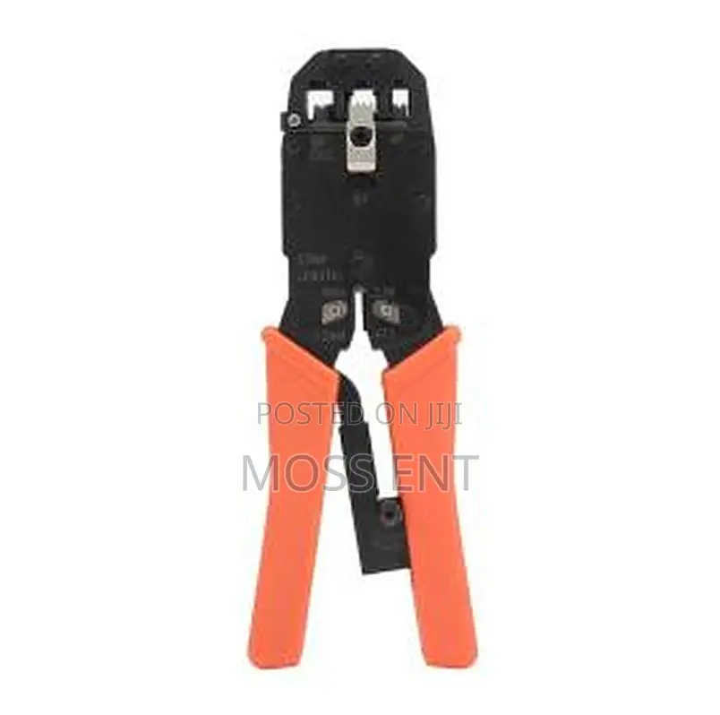 Network Plier 8 Inch Prof. More in One Modular Crimping Pl - H