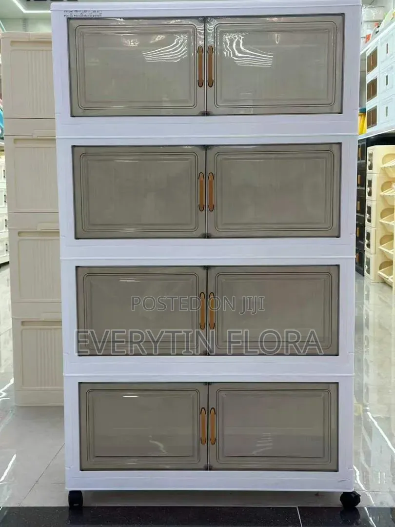 Foldable Plastic Wardrobe