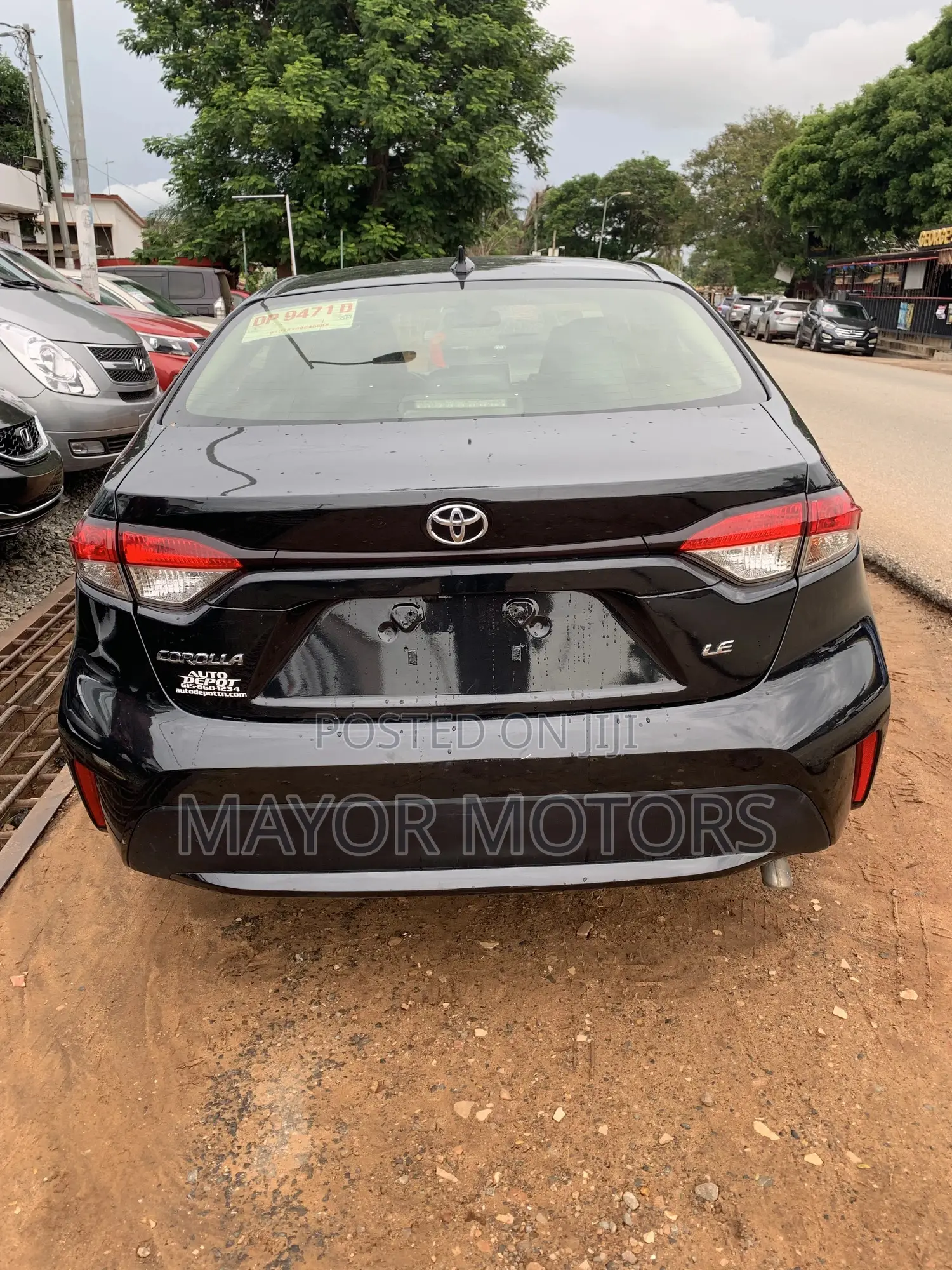 Toyota Corolla LE 2020 Black