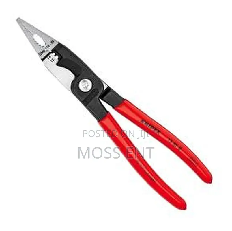 Plier for Electrical Installation 200mm 8 Inch Red - K-