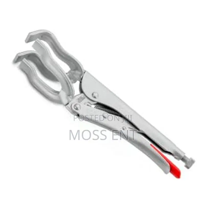 Welding Grip Locking Plier 280mm Jaw Close Silver With Adj - K-
