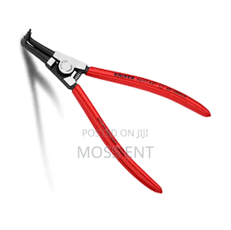 Circlip Plier External Shaft Side 200mm 90d Red - K-4621a31