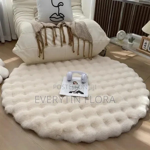 Bubble Fur Round Carpet