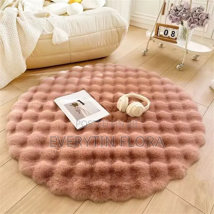 Bubble Fur Round Carpet