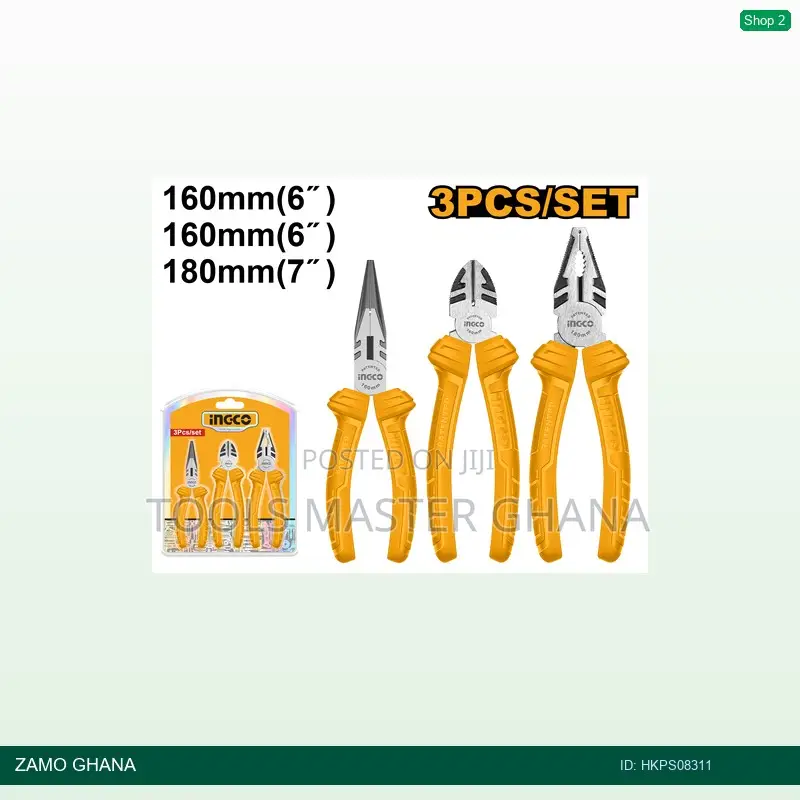 3pcs Pliers Set - Hkps08311