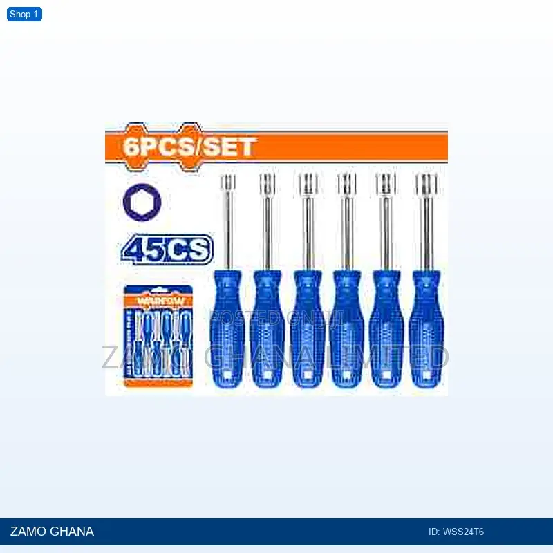 6 PCS Nut Screwdriver - Wss24t6