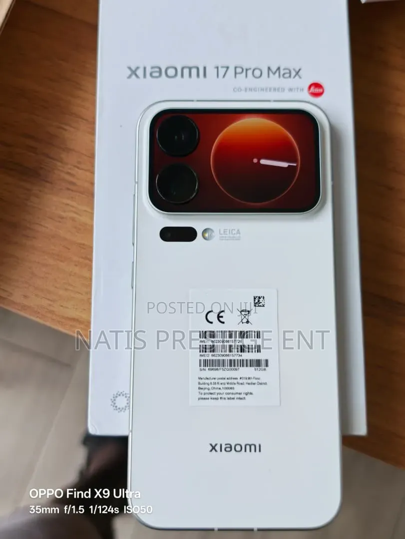 New Xiaomi 17 Pro Max 512 GB White