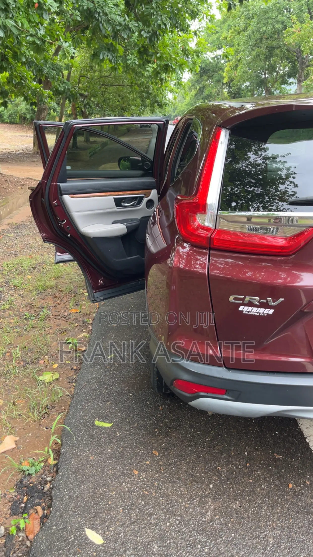 Honda CR-V EX-L AWD 2019 Burgundy