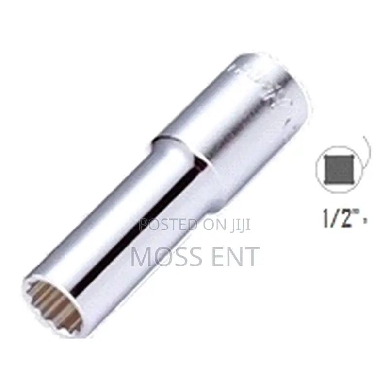 Drive Socket Long Deep 12pt 1/2inch X 8mm - Abds4008-St002